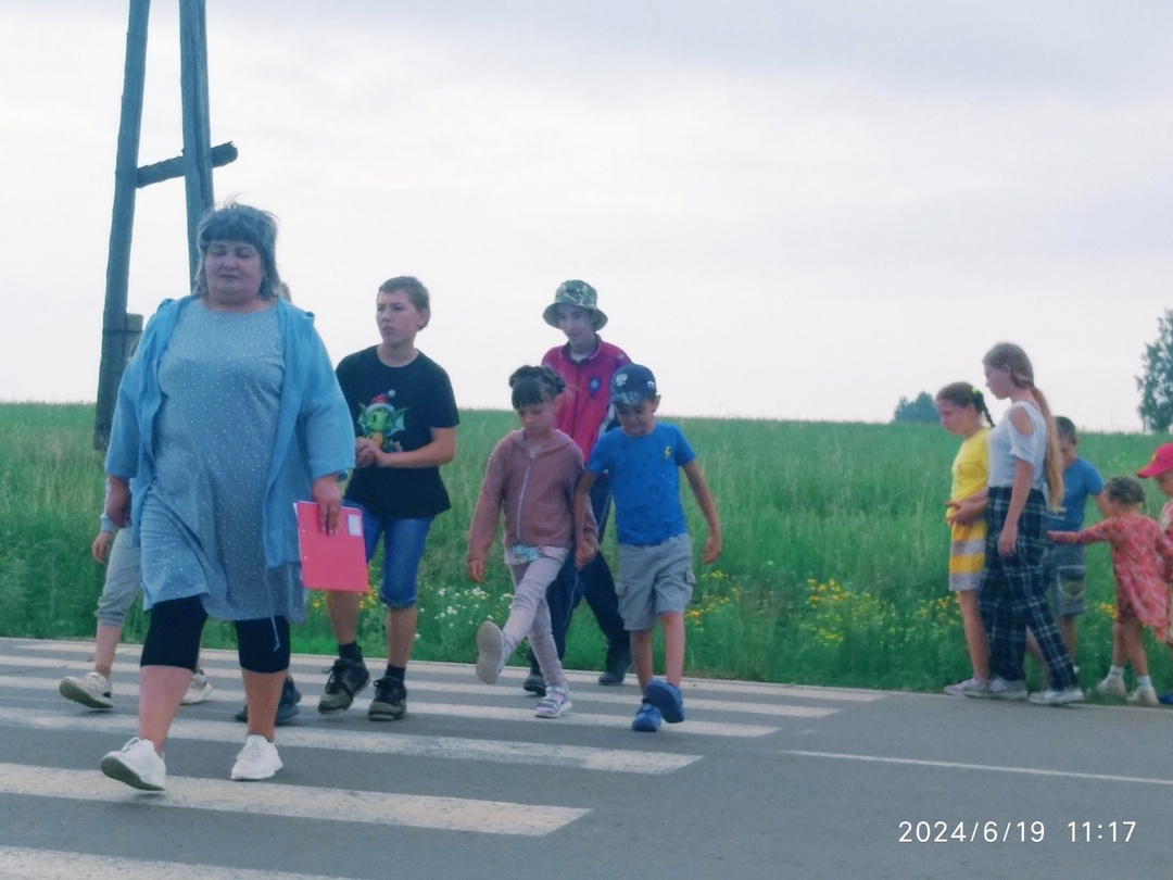 День безопасности в летнем оздоровительном лагере.